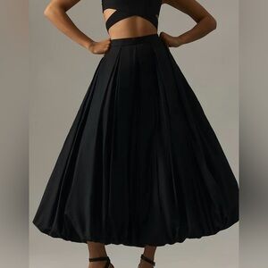 Anthropologie hutch black bubble skirt like new